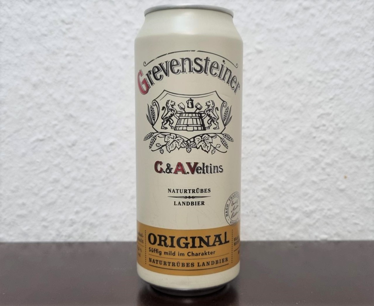 ドイツのスーパーで買える缶ビール】Grevensteiner Originalのレビュー｜ジャーマン次郎のデュッセルライフ｜ドイツ生活のお役立ち情報